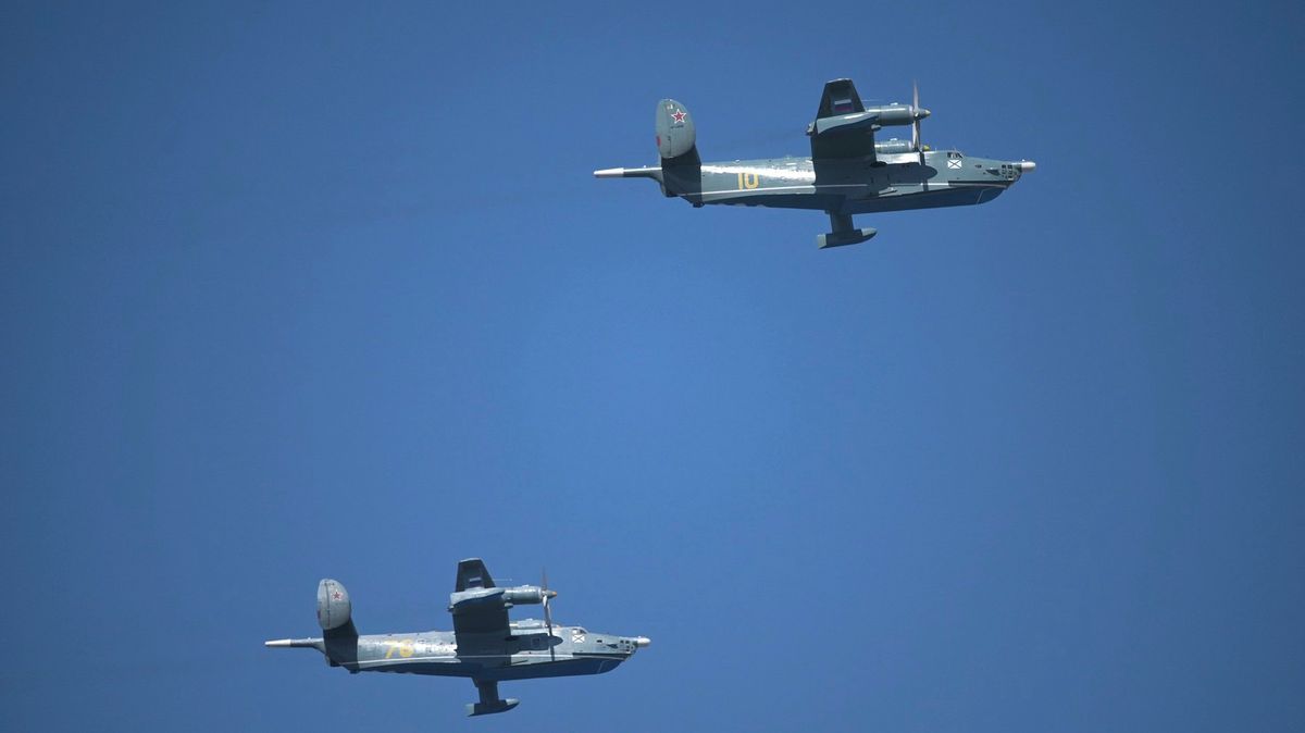 Rusové přišli na Krymu o obojživelné letadlo Čajka